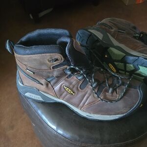 Keen Men's Dark Brown Outdoor Boots